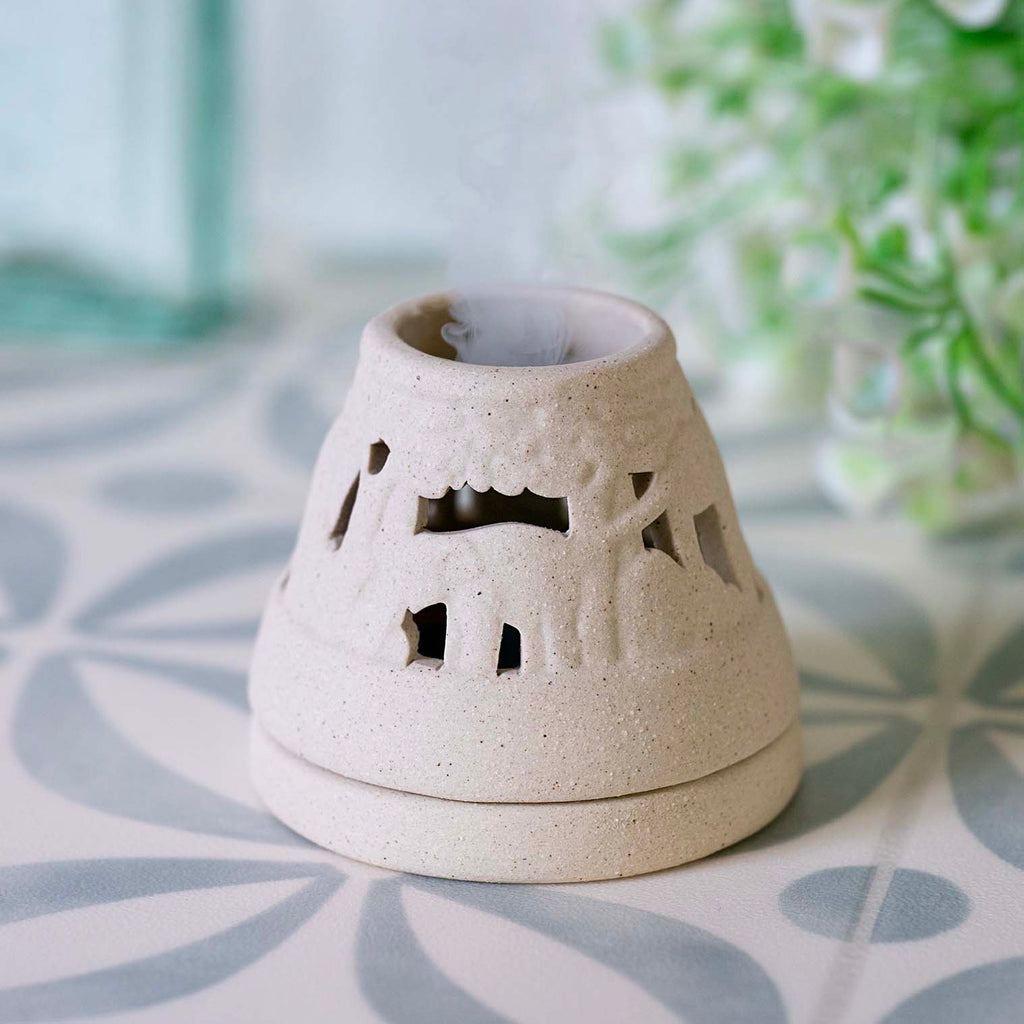Elephant Incense Cone Burner