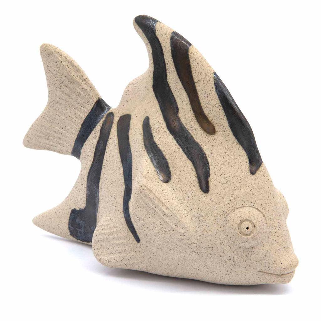 Angel Fish Ceramic Plant Pot Buddy-Siesta Crafts