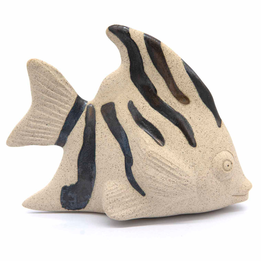 Angel Fish Ceramic Plant Pot Buddy-Siesta Crafts