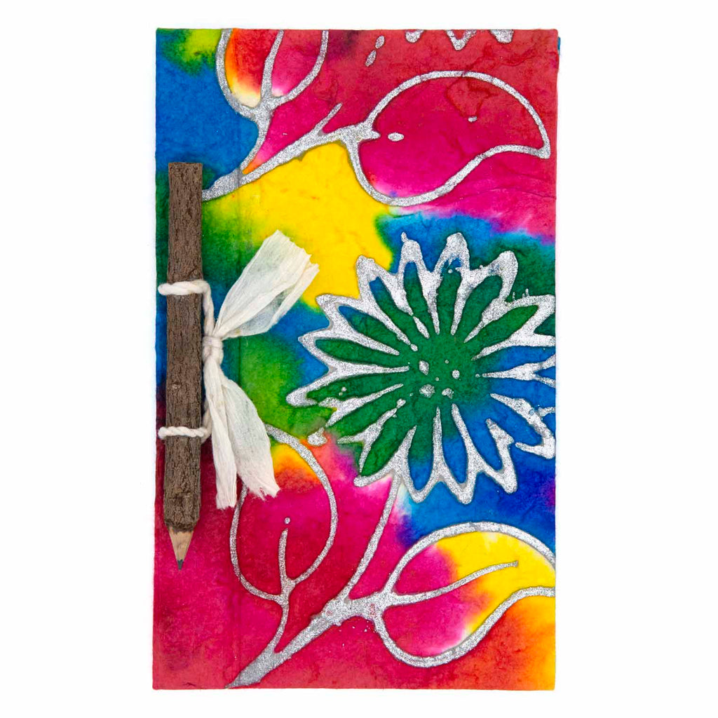 Tie Dye Saa Paper Notebook Large-Siesta Crafts