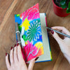 Tie Dye Saa Paper Notebook Large-Siesta Crafts