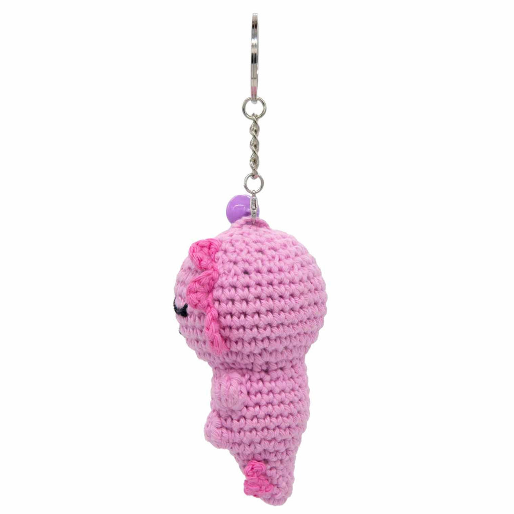 Axolotl Crochet Keyring-Siesta Crafts