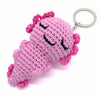Axolotl Crochet Keyring-Siesta Crafts