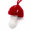 Mushroom Crochet Keyring-Siesta Crafts