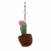 Cactus Crochet Keyring - Small-Siesta Crafts