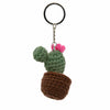 Cactus Crochet Keyring - Small-Siesta Crafts