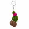 Cactus Crochet Keyring - Small-Siesta Crafts