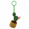 Cactus Crochet Keyring - Small-Siesta Crafts