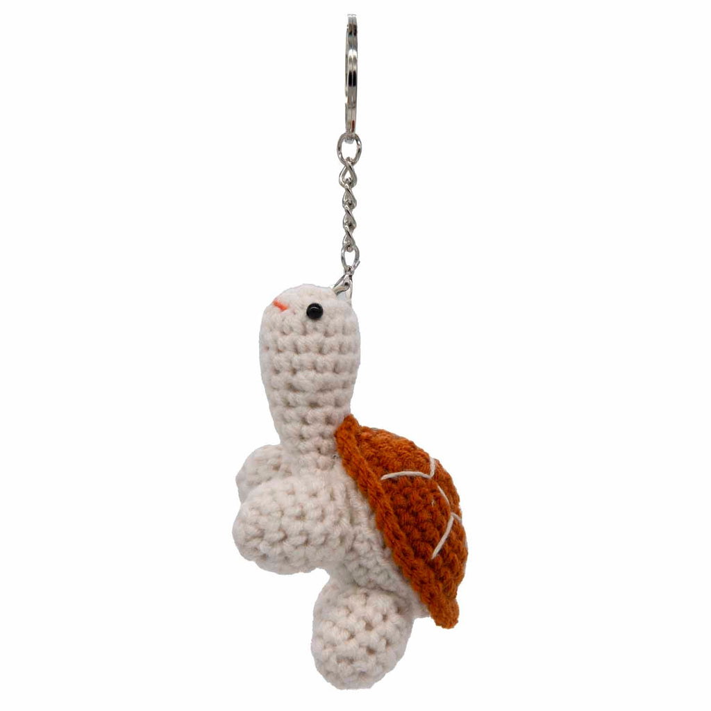 Tortoise Crochet Keyring-Siesta Crafts