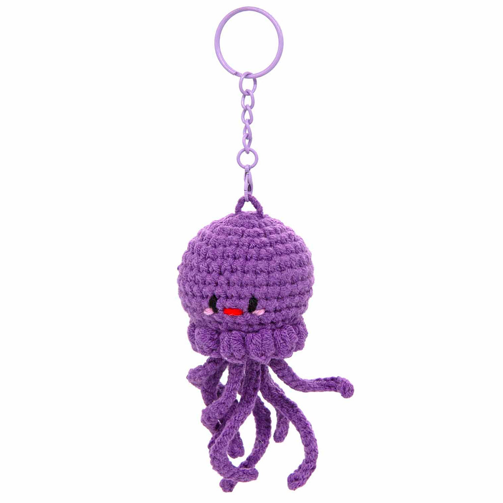 Jellyfish Crochet Keyring-Siesta Crafts