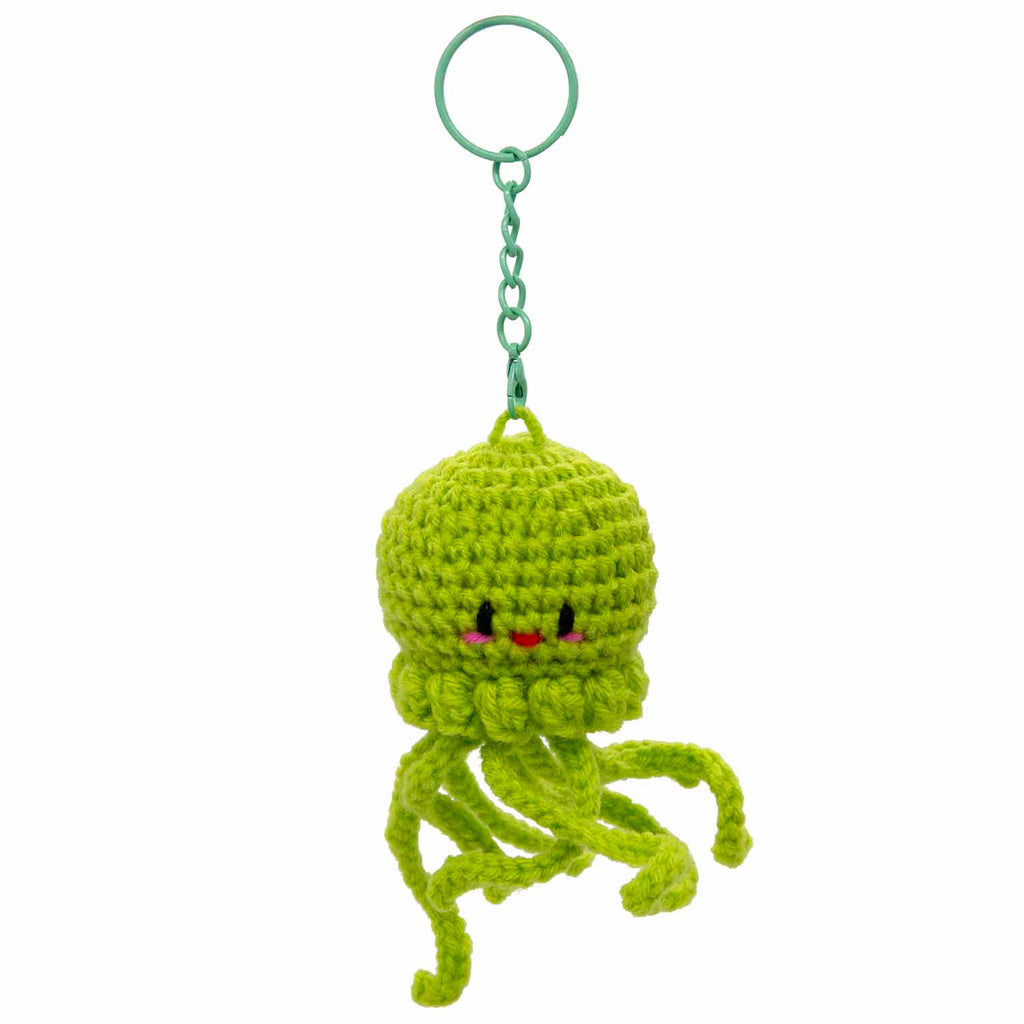 Jellyfish Crochet Keyring-Siesta Crafts