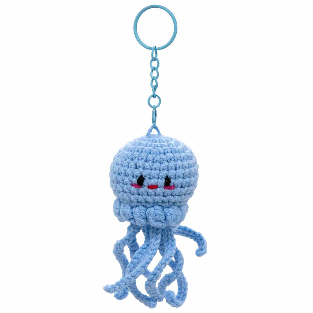 Jellyfish Crochet Keyring-Siesta Crafts