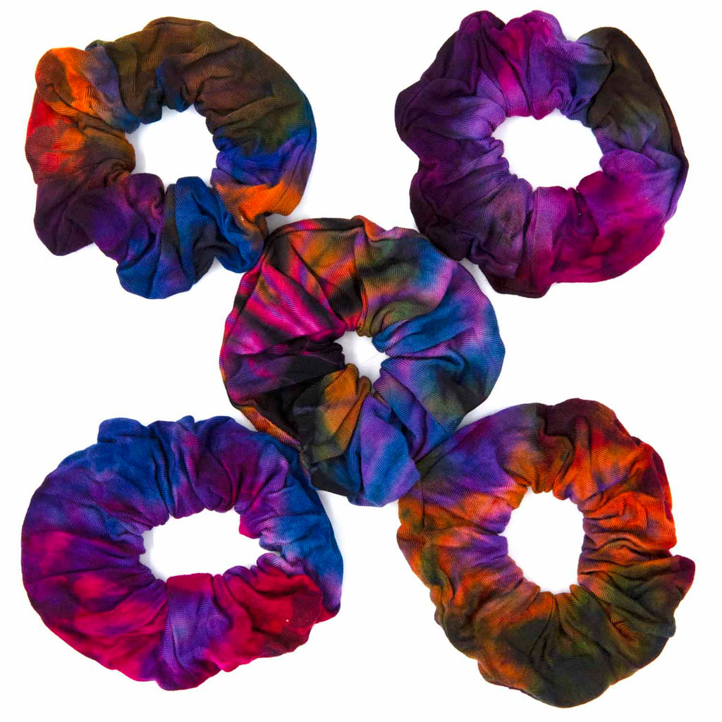 Tie Dye Thai Scrunchie-Siesta Crafts