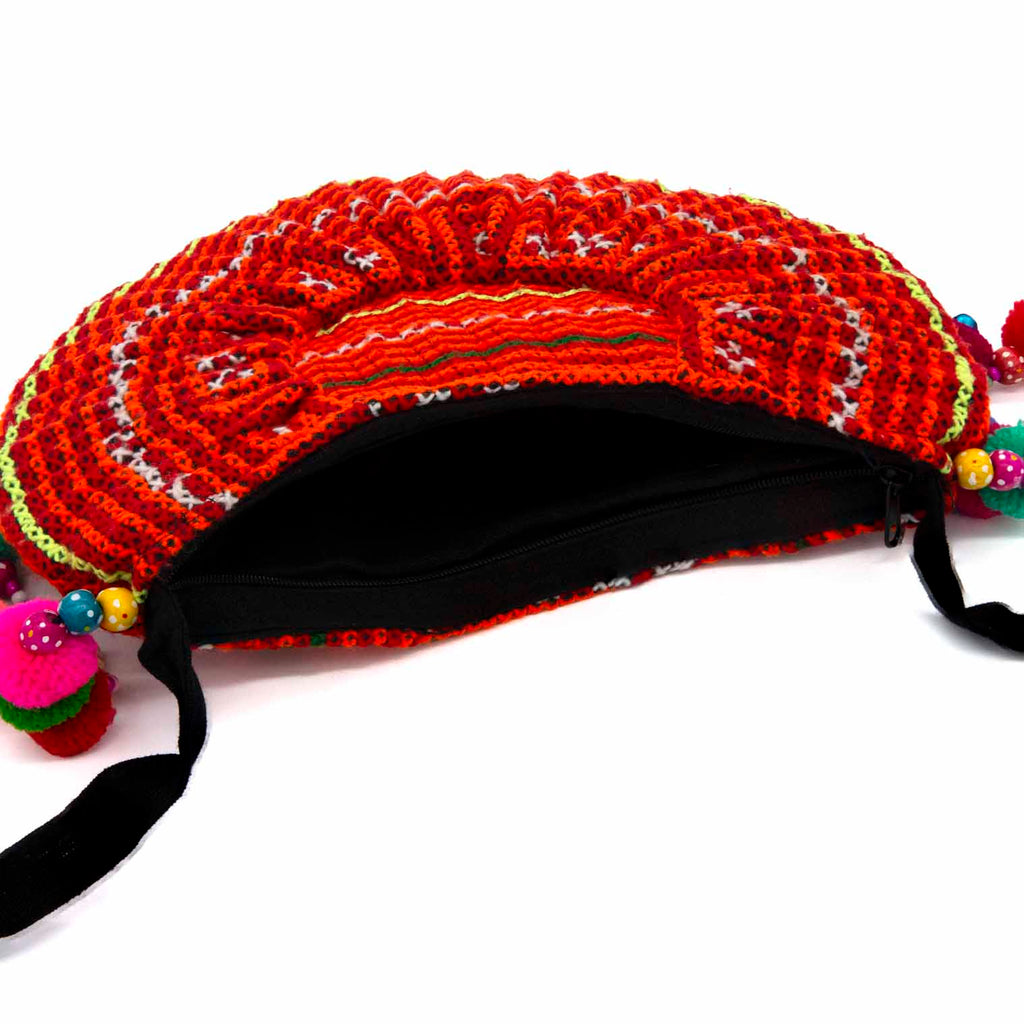 Thai Hill Tribe Crescent Bag-Siesta Crafts