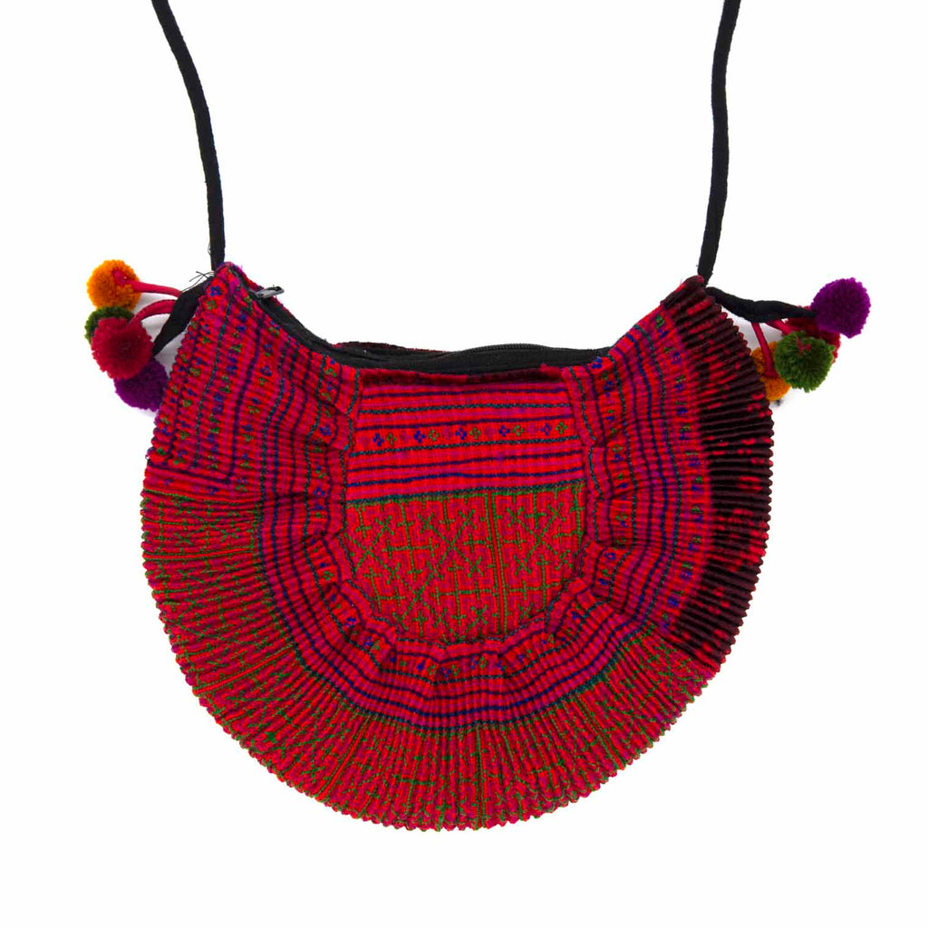 Thai Hill Tribe Crescent Bag-Siesta Crafts