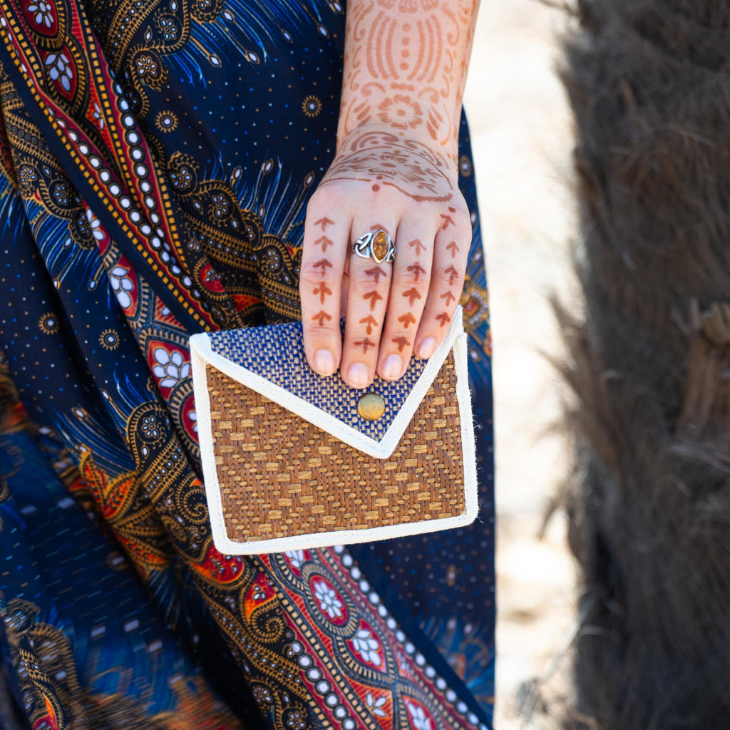 Rattan Coin Wallet