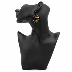 Sparkle Bead Drop Earrings-Siesta Crafts