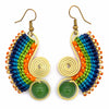 Macrame Colourful Earrings-Siesta Crafts