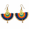 Macrame Colourful Earrings-Siesta Crafts