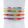 Rainbow Bead Bracelet-Siesta Crafts