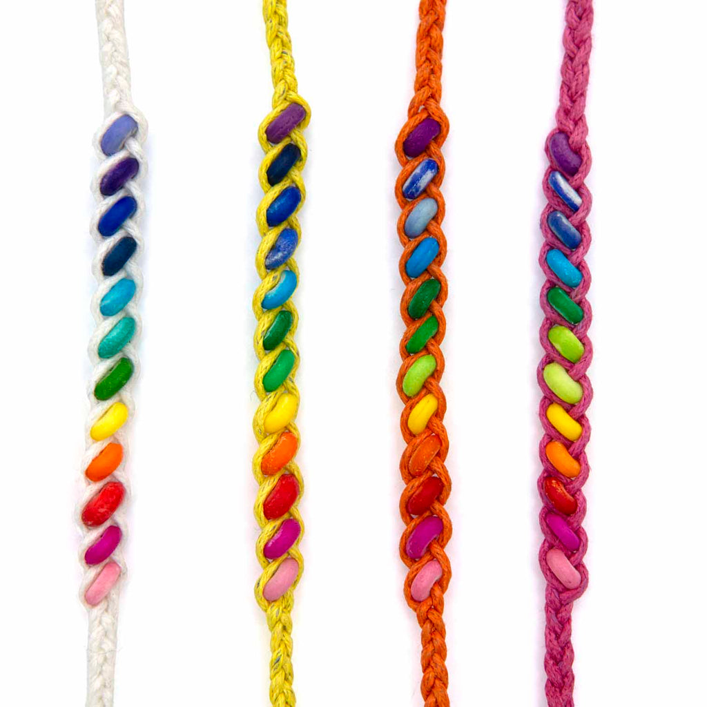 Rainbow Bead Bracelet-Siesta Crafts