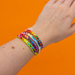 Rainbow Bead Bracelet-Siesta Crafts