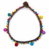 Colourful Bell and Bead Anklet-Siesta Crafts