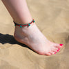 Colourful Bell and Bead Anklet-Siesta Crafts