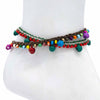 Colourful Bell and Bead Anklet-Siesta Crafts