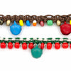 Colourful Bell and Bead Anklet-Siesta Crafts