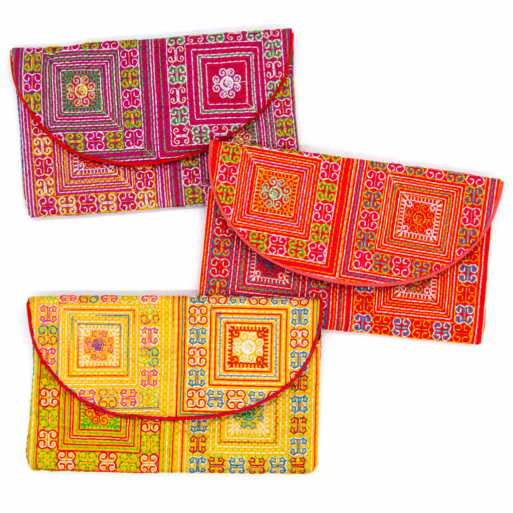 Hill Tribe Material Purse-Siesta Crafts