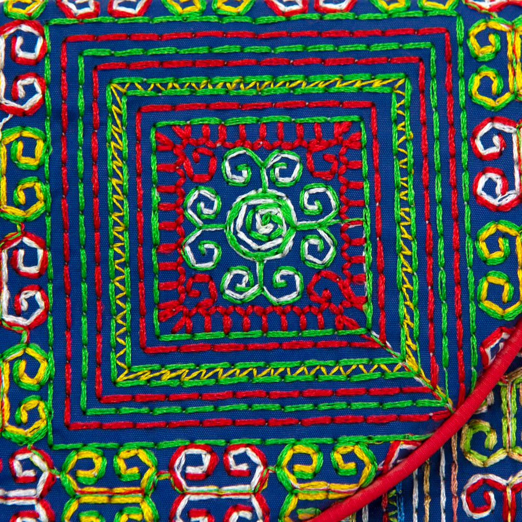 Hill Tribe Material Purse-Siesta Crafts