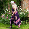 Muted Tie Dye Strappy Dress-Siesta Crafts