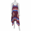 Muted Tie Dye Strappy Dress-Siesta Crafts