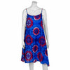 Bright and Bold Tie Dye Strappy Dress-Siesta Crafts