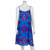 Bright and Bold Tie Dye Strappy Dress-Siesta Crafts