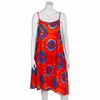 Bright and Bold Tie Dye Strappy Dress-Siesta Crafts