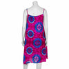 Bright and Bold Tie Dye Strappy Dress-Siesta Crafts