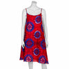 Bright and Bold Tie Dye Strappy Dress-Siesta Crafts