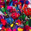 Hill Tribe Colourful Keyring-Siesta Crafts