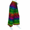 Elephant Print Wrap Trousers-Siesta Crafts