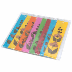 Thai Pressed Flower Bookmarks - Pack of 8-Siesta Crafts