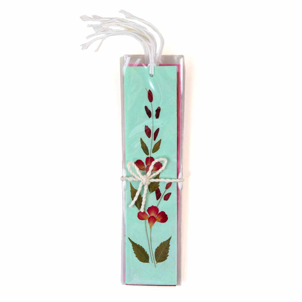 Thai Flower Bookmarks - Pack of 8-Siesta Crafts