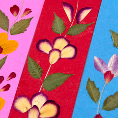 Thai Flower Bookmarks - Pack of 8-Siesta Crafts