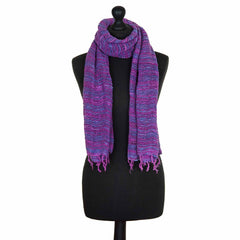 Woven Cotton Scarf-Siesta Crafts