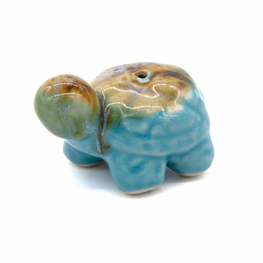 Tortoise Ceramic Incense Holder-Siesta Crafts
