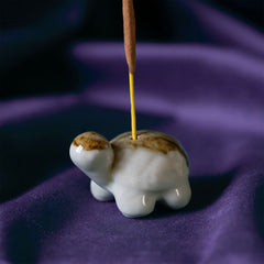 Tortoise Ceramic Incense Holder