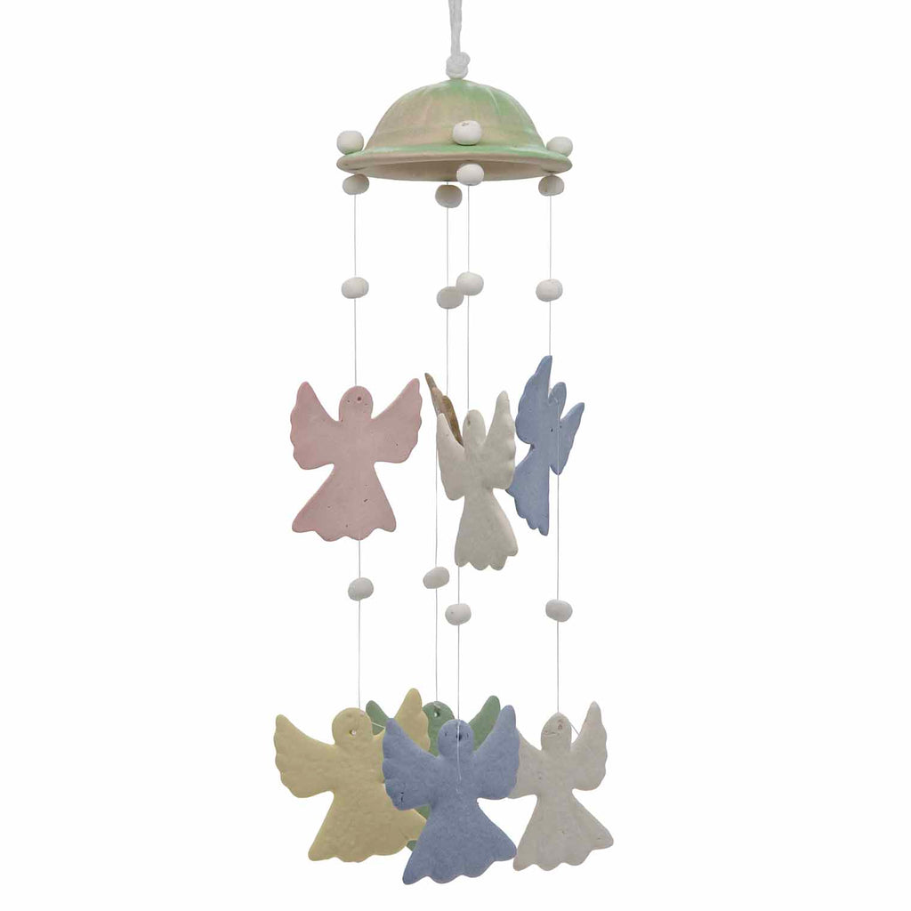 Angel Ceramic Windchime-Siesta Crafts