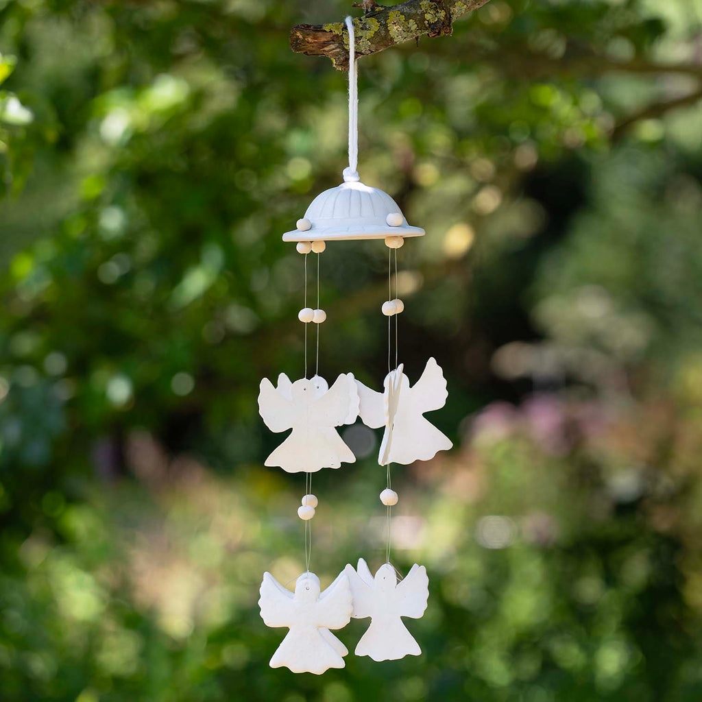 Angel Ceramic Windchime