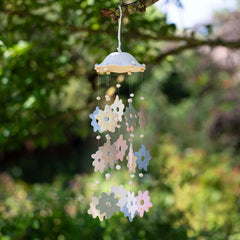 Flower Power Ceramic Windchime